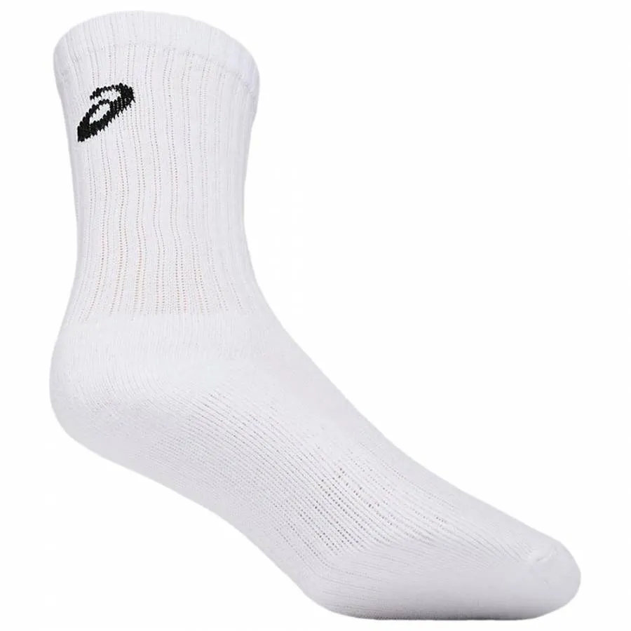 ASICS SPORT SOCKS 3PPK CREW 155204 0001 WHITE